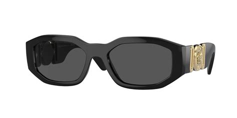 versace sunglasses ve4361 gb1/87 black 53 mm unisex plastic black|Versace sunglasses biggie smalls.